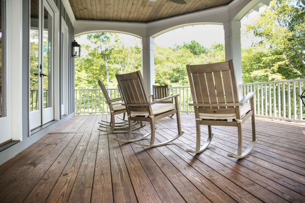 Wood Porch Repair in Kent