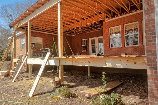 Porch Columns Installation in Kent