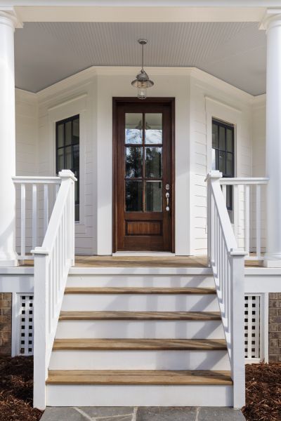 Stoop Railing Installation in Kent