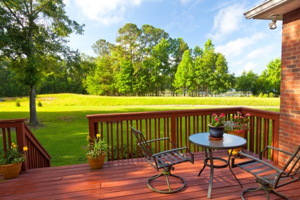 Garden Deck Installation in Kent