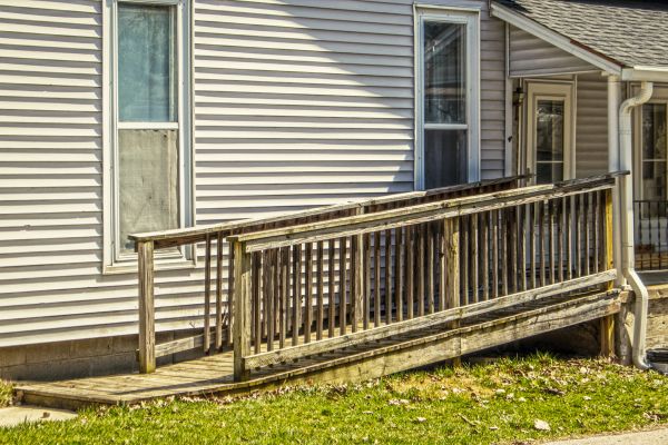 Porch Ramp Construction in Kent