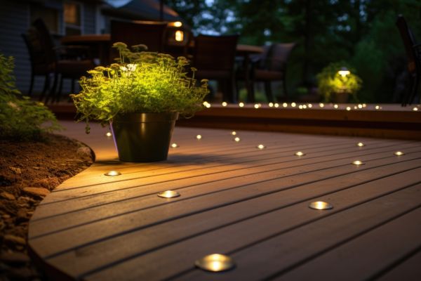 Ground Level Deck Construction in Kent