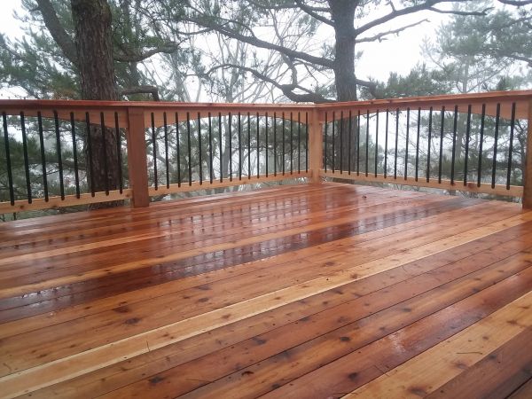 Cedar Deck Repair in Kent